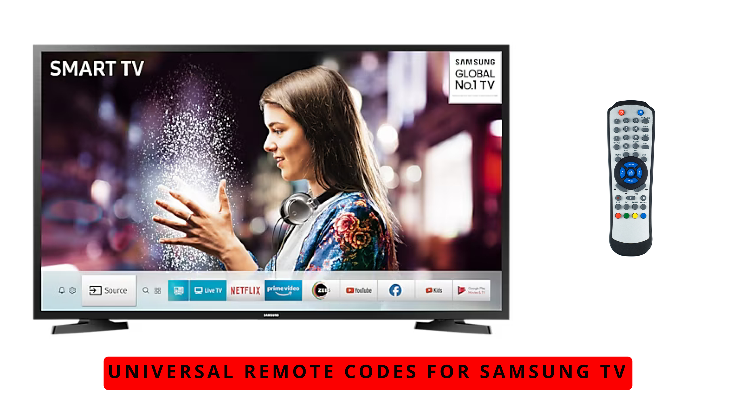 Universal Remote Codes For Samsung TV [Updated 2023]