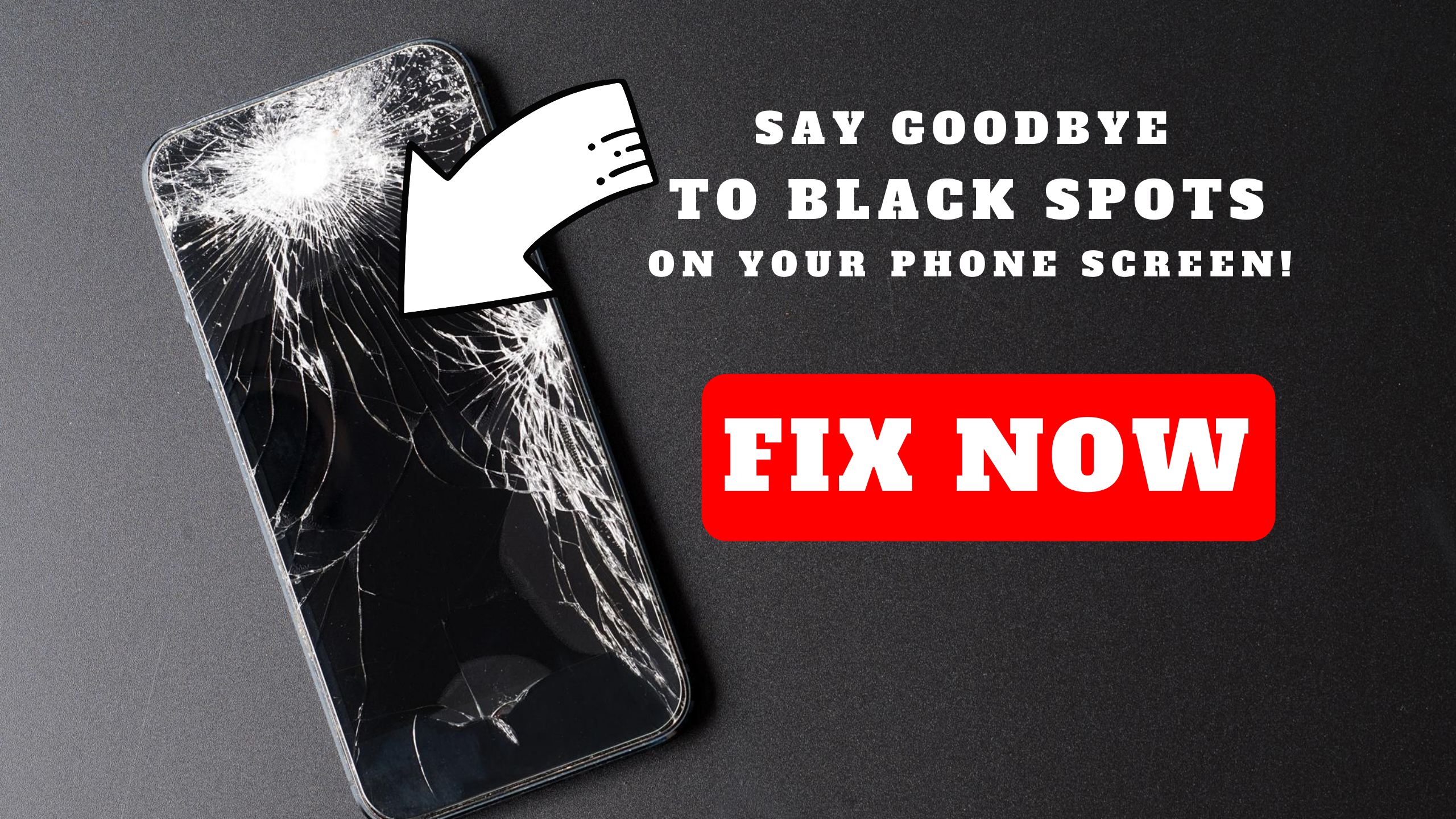 How To Fix Black Spots on Phone Screen?